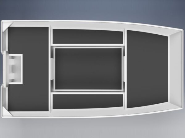 10 FOOT (2,95M) ALUMINUM FLAT BOTTOM POWER BOAT PLANS