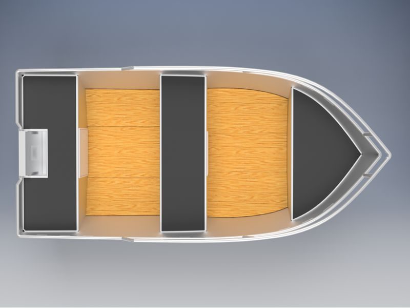 10 FOOT (3,0m) ALUMINUM UTILITY SKIFF PLANS