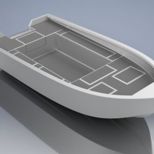 13 FOOT (3,95M) ALUMINUM UTILITY SKIFF PLANS