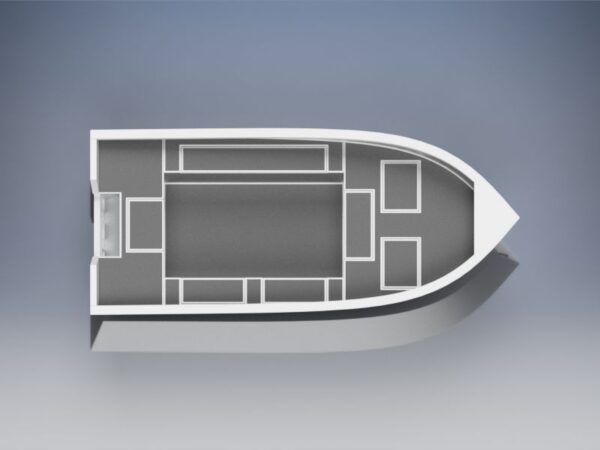 13 FOOT (3,95M) ALUMINUM UTILITY SKIFF PLANS