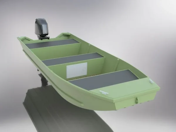 1448 Aluminum Jon Boat - 14 Foot Jon Boat - Flat Bottom Jon Boat